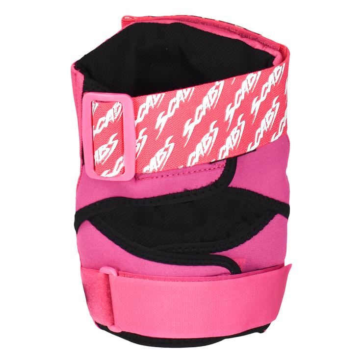 Smith Scabs Derby Knee Pads - Pink Backside